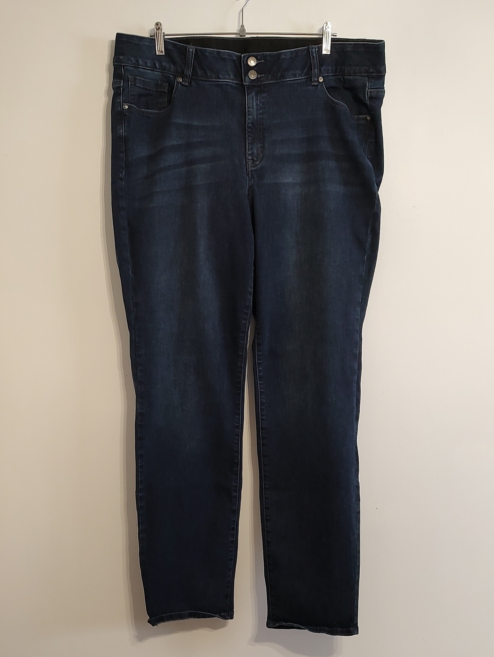 Lane Bryant Dark Blue Stretch Jeans